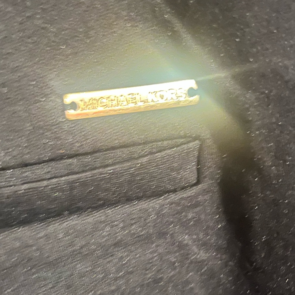 Michael Kors NWT. Sleek Black Cropped Pants XL - Picture 9 of 13
